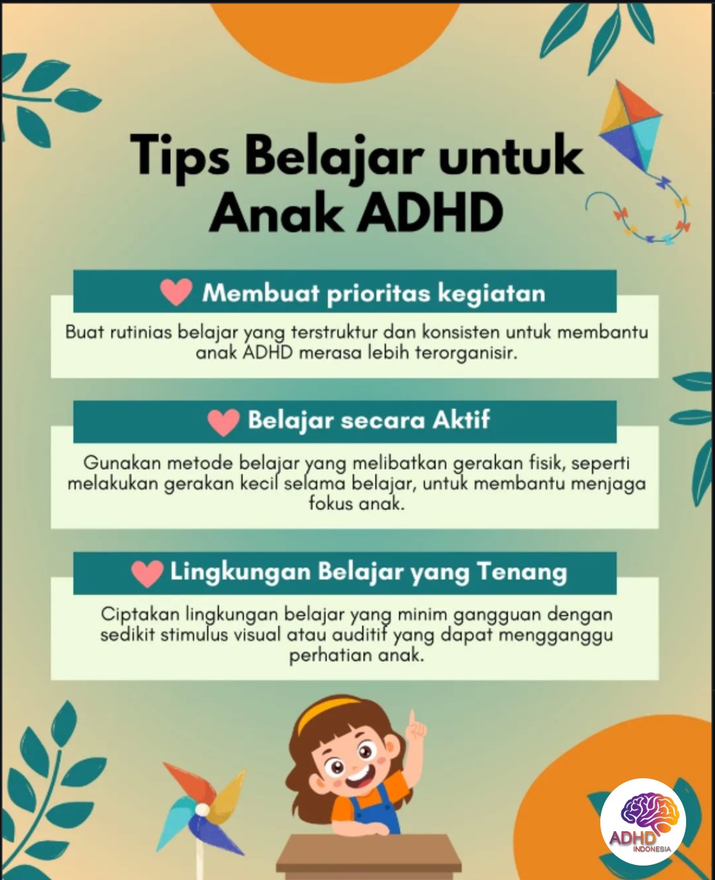 Strategi Belajar yang Cocok untuk Anak ADHD di Kota Blitar